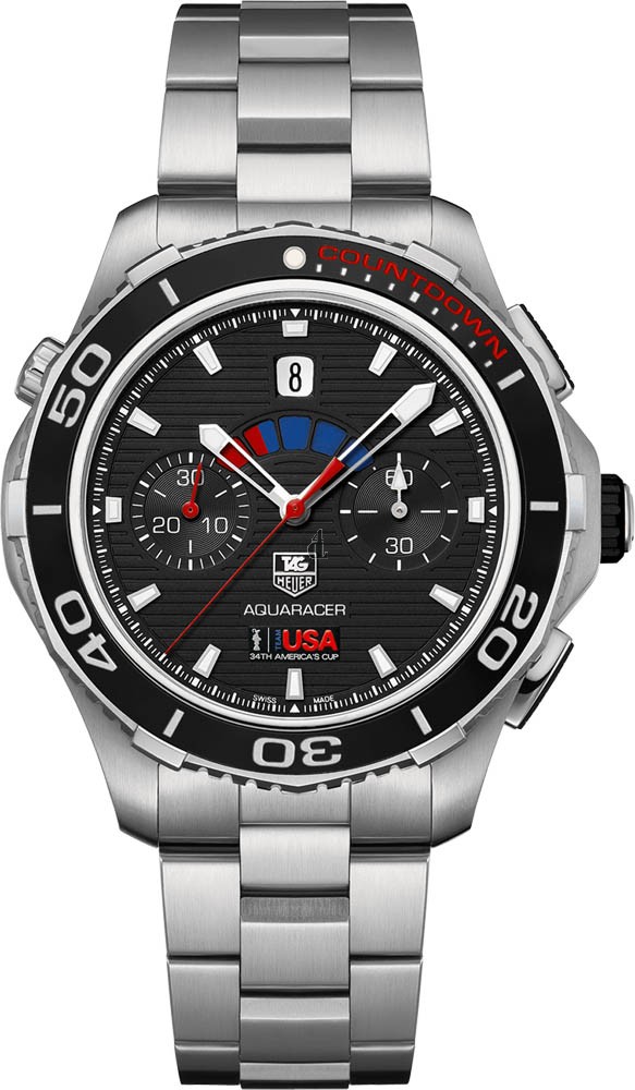 Replica Tag Heuer Aquaracer 500M Calibre 72 Countdown Automatic Chronograph  CAK211B.BA0833