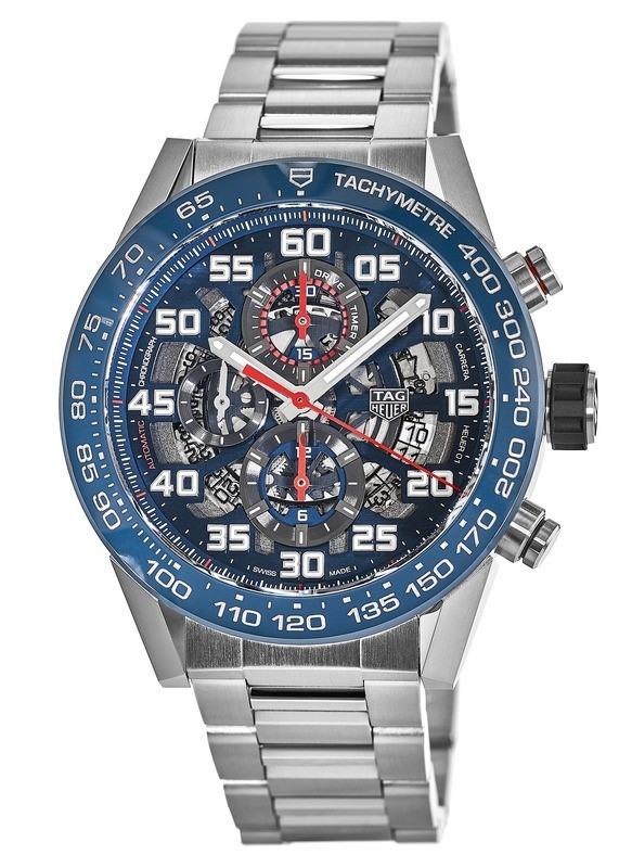 Tag Heuer Carrera Skeleton Automatic Chronograph CAR2A1K.BA0703