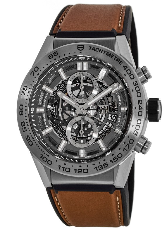 Tag Heuer Carrera Caliber Heuer 01 Skeleton 45mm Mens CAR2A8A.FT6072
