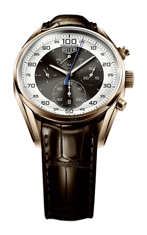 Replica TAG Heuer Carrera Mikrograph 1/100th second Chronograph CAR5040.FC8177