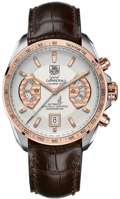 Replica TAG Heuer Grand Carrera Calibre 17 Automatic Chronograph 43 mm CAV515B.FC6231