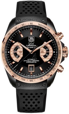 Replica TAG Heuer Grand Carrera Calibre 17 RS2 Automatic Chronograph 43 mm CAV518E.FT6016