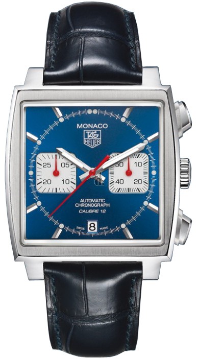 Replica Tag Heuer Monaco Calibre 12Automatic Chronograph39 mm CAW2111.FC6183
