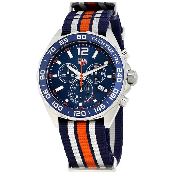 Tag Heuer Formula 1 Blue Chronograph Men's Watch CAZ1014.FC8196 fake.