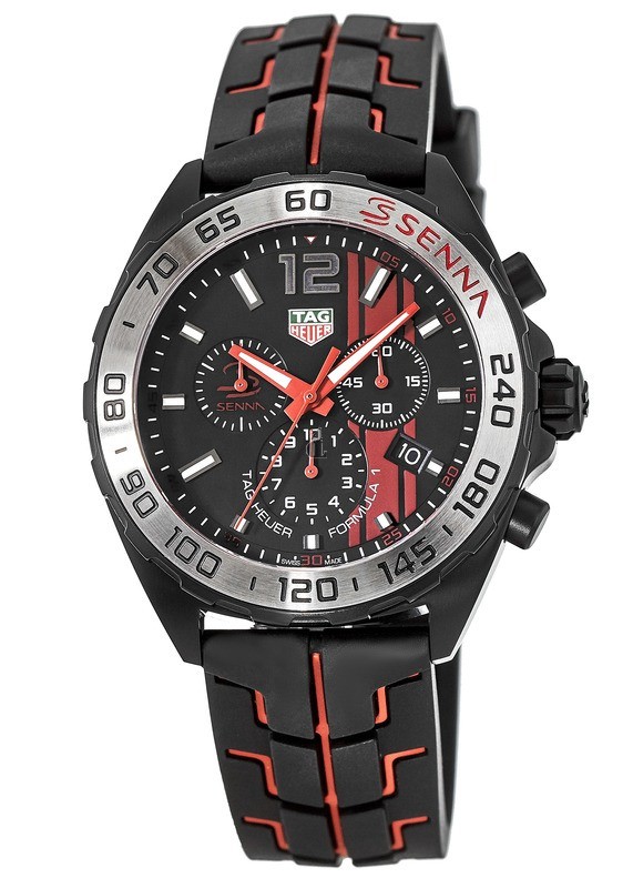 Tag Heuer Formula 1 Black Opalin Dial Chronograph CAZ1019.FT8027