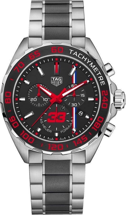 TAG Heuer Formula 1 Chronograph Quartz Max Verstappen Special Edition 2018 replica