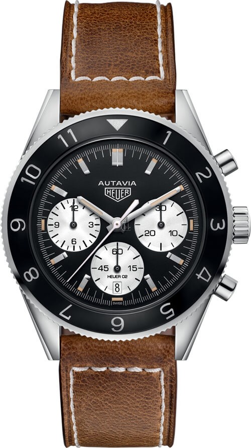 Tag Heuer Heritage Black Dial Chronograph CBE2110.FC8226