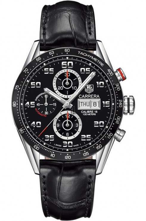 Tag Heuer Carrera Black Dial Automatic Chronograph CV2A1R.FC6235