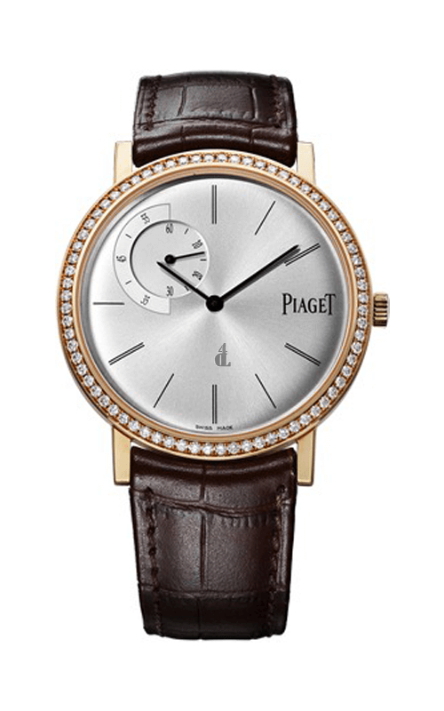 Piaget Altiplano Silver Dial 18K Rose Gold Diamond G0A36118 replica