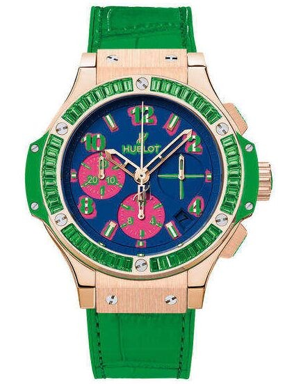 Fake Hublot Big Bang Pop Art Yellow Gold Apple Watch