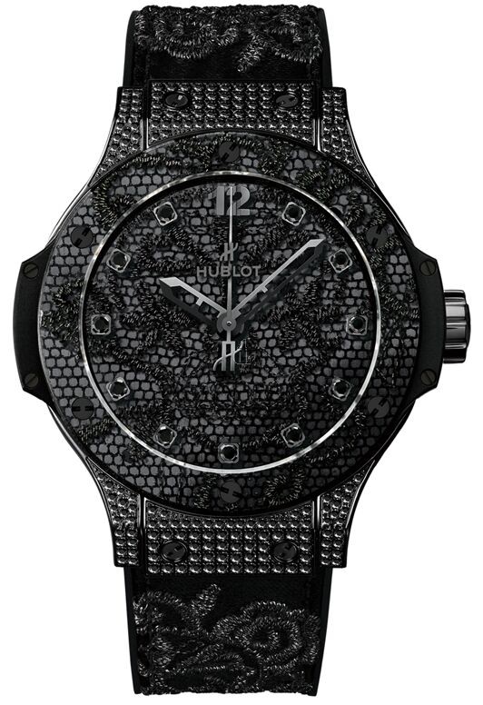 Fake Hublot Big Bang Broderie All Black Diamonds Watch