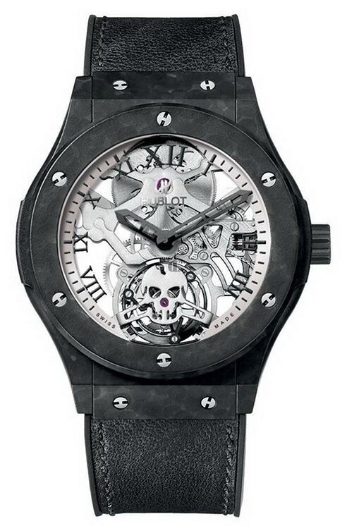 Fake Hublot Classic Fusion Tourbillon Skull Watch