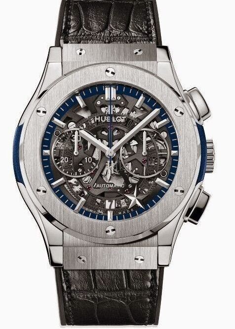 Fake Hublot Classic Fusion Chronograph Aero Dallas Cowboys Titanium Watch
