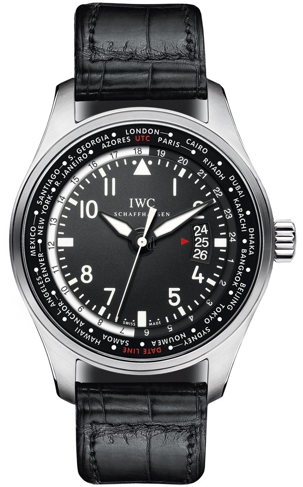 Cheap IWC Pilot's Worldtimer Mens Watch IW326201 fake.