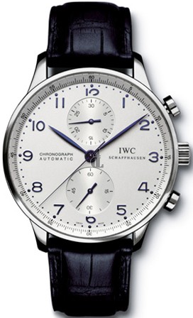 Cheap IWC Portuguese Automatic Chronograph Mens Watch IW371417 fake.