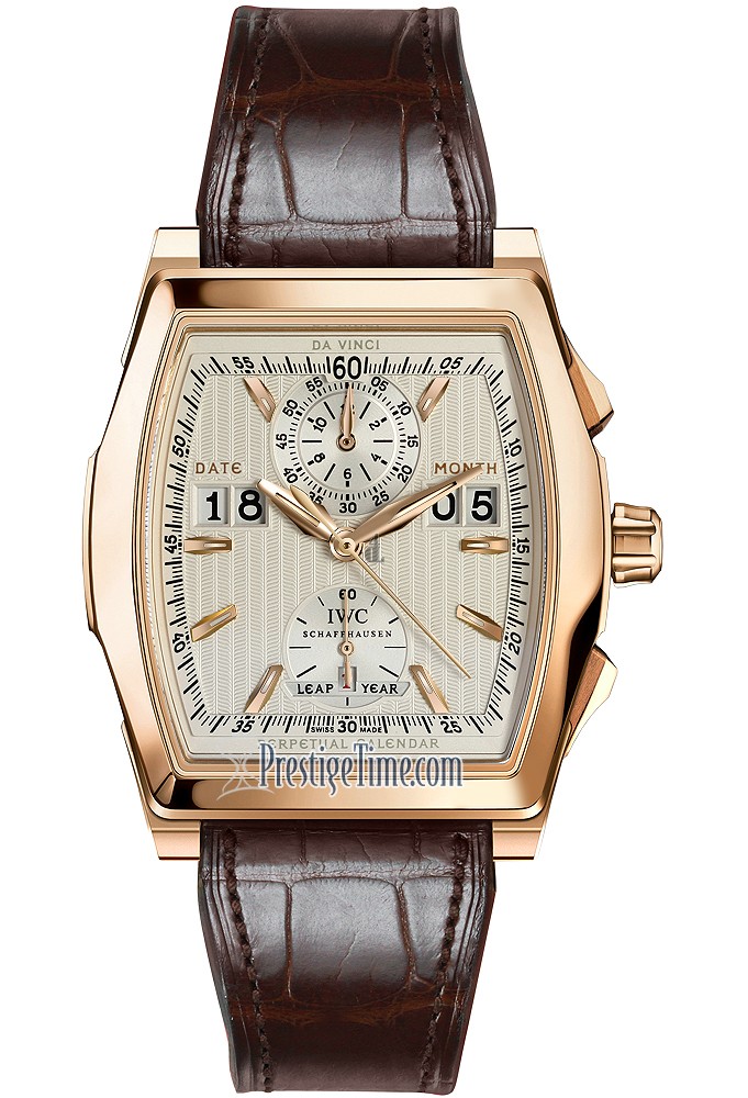 Cheap IWC Da Vinci Perpetual Digital Date-Month Chronograph Mens Watch IW376102 fake.
