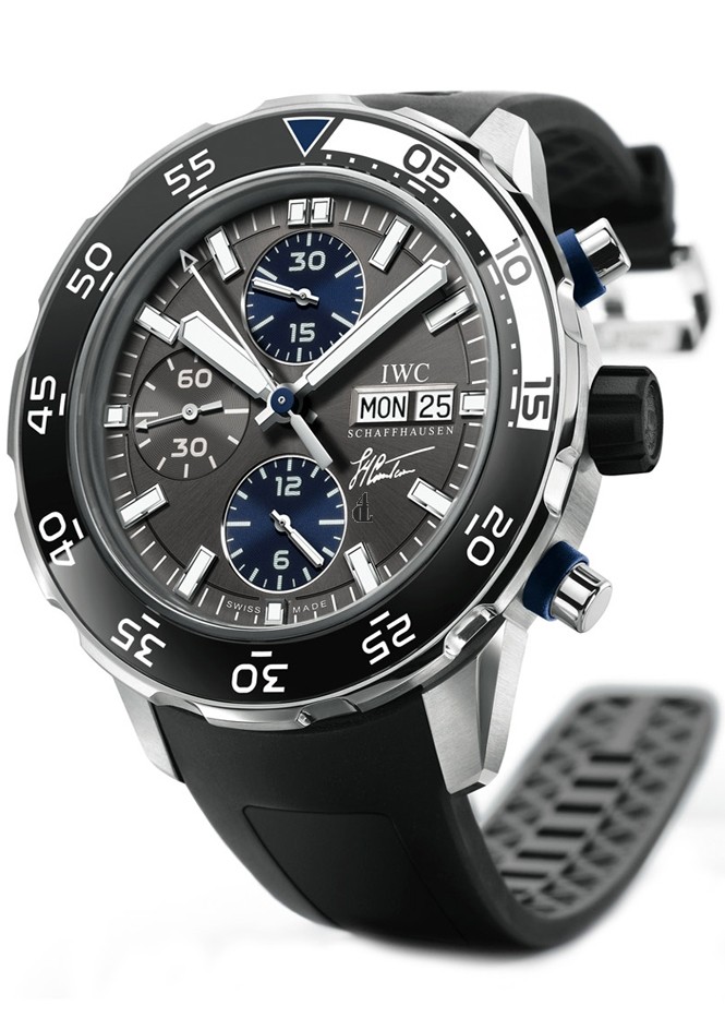 Cheap IWC Aquatimer Automatic Chronograph Mens Watch IW376706 fake.