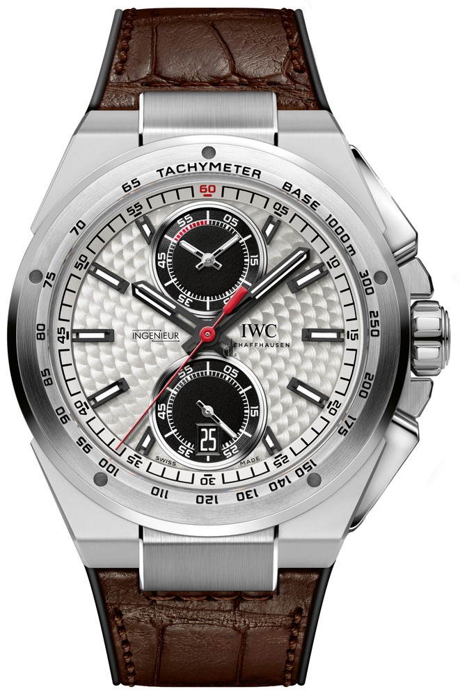 Cheap IWC Ingenieur Chronograph Silberfeil 45mm Mens Watch IW378505 fake.