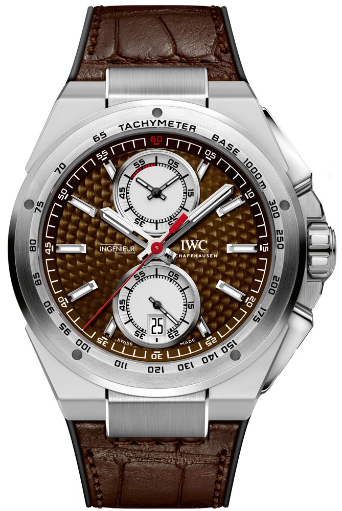 Cheap IWC Ingenieur Chronograph Silberfeil 45mm Mens Watch IW378511 fake.