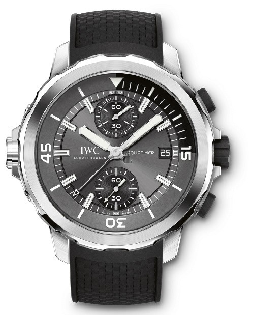 IWC Aquatimer Grey Dial Automatic Mens Chronograph IW379506