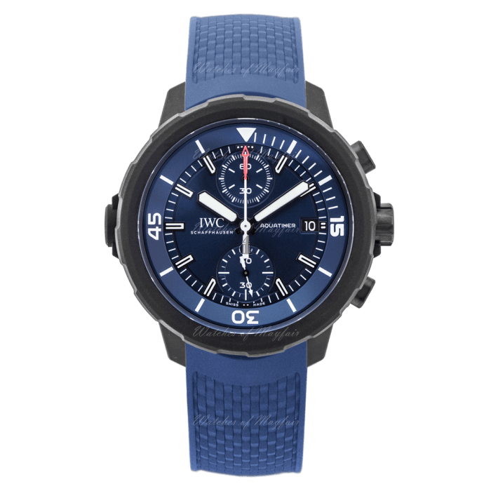 Replica replica IWC Aquatimer Chronograph Edition Laureus Sport for Good Blue Dial Automatic Self Wind IW379507 Mens WATCH