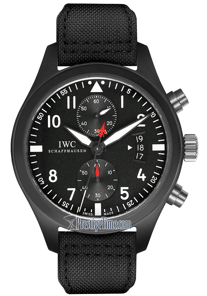 Cheap IWC Pilot's Chronograph TOP GUN Mens Watch IW388001 fake.