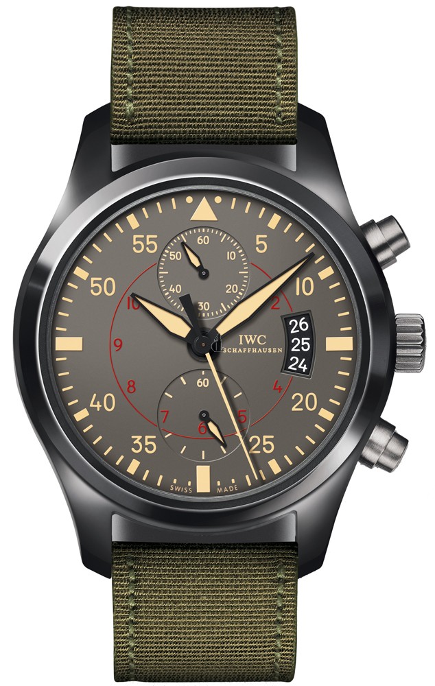 Cheap IWC Pilot's Chronograph TOP GUN Miramar Mens Watch IW388002 fake.