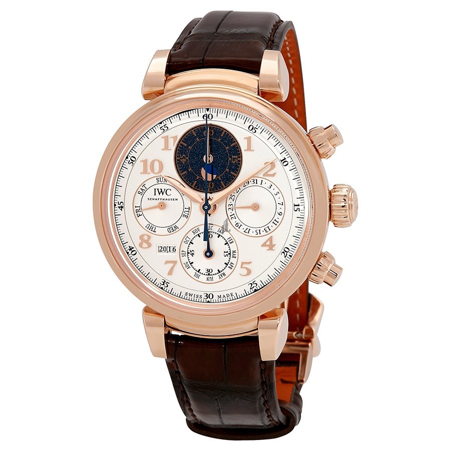 IWC Da Vinci Silver Dial Automatic Mens Perpetual Calendar IW392101
