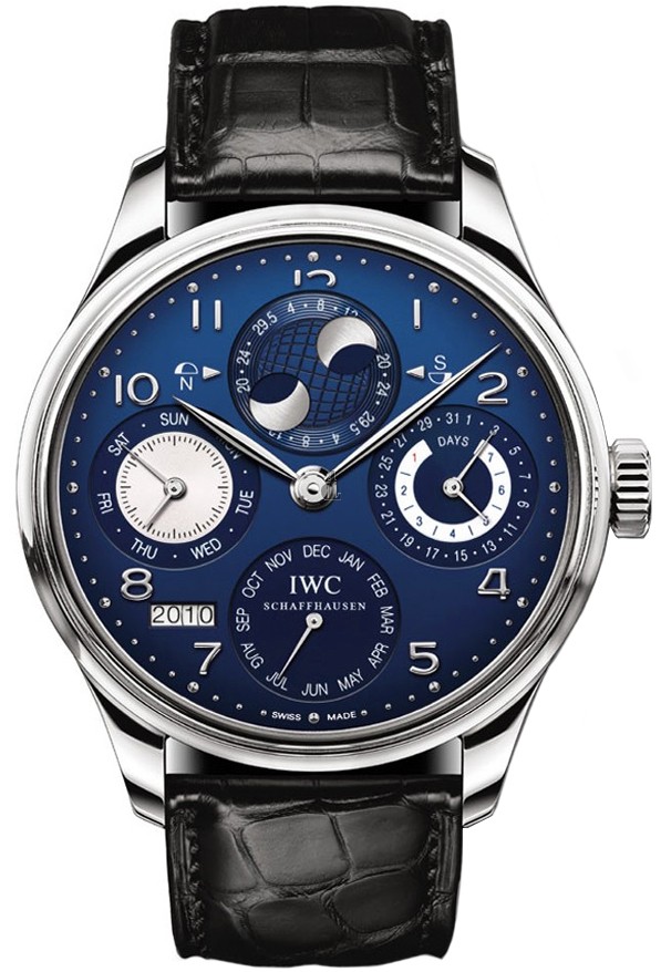 Cheap IWC Portuguese Perpetual Calendar Hemisphere Moonphase Mens Watch IW502121 fake.