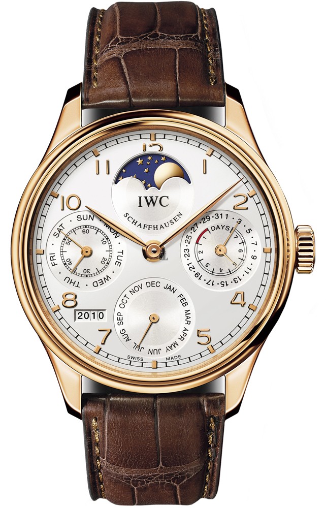 Cheap IWC Portuguese Perpetual Calendar Perpetual Moonphase Mens Watch IW502306 fake.
