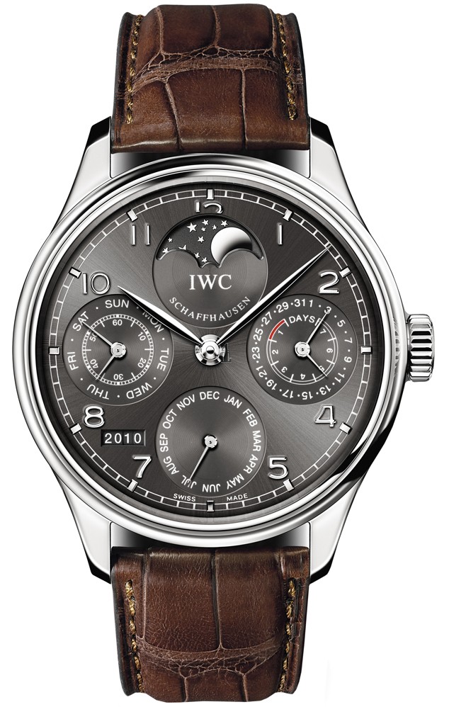 Cheap IWC Portuguese Perpetual Calendar Perpetual Moonphase Mens Watch IW502307 fake.