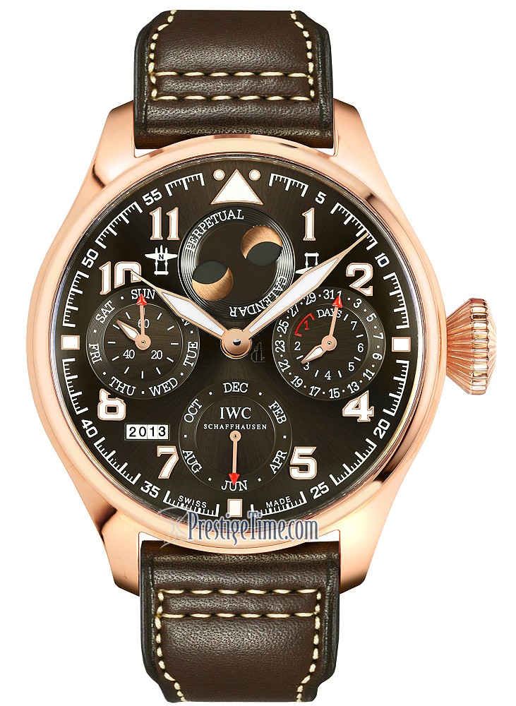 Cheap IWC Big Pilot's Perpetual Calendar Saint Exupery Mens Watch IW502617 fake.