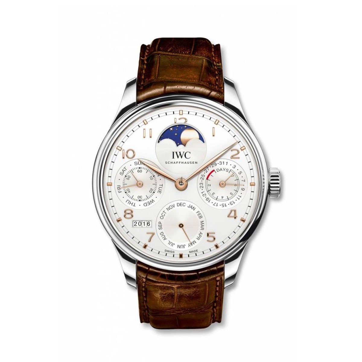 IWC Portugieser Perpetual Calendar Single Moon Stainless Steel/Boutique Shanghai IW503307