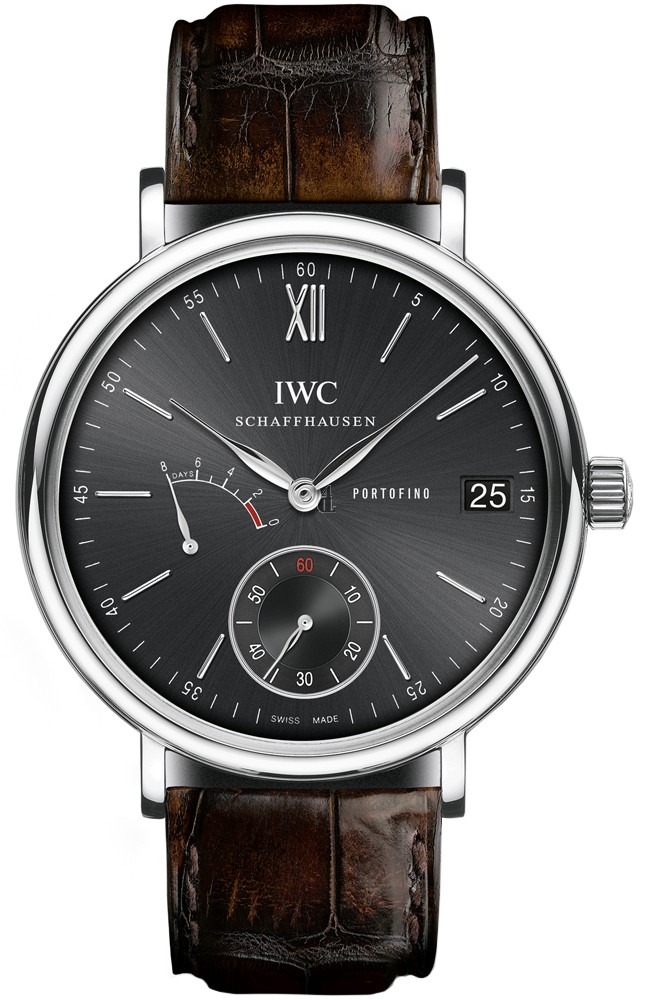Cheap IWC Portofino Hand Wound Eight Days Mens Watch IW510102 fake.