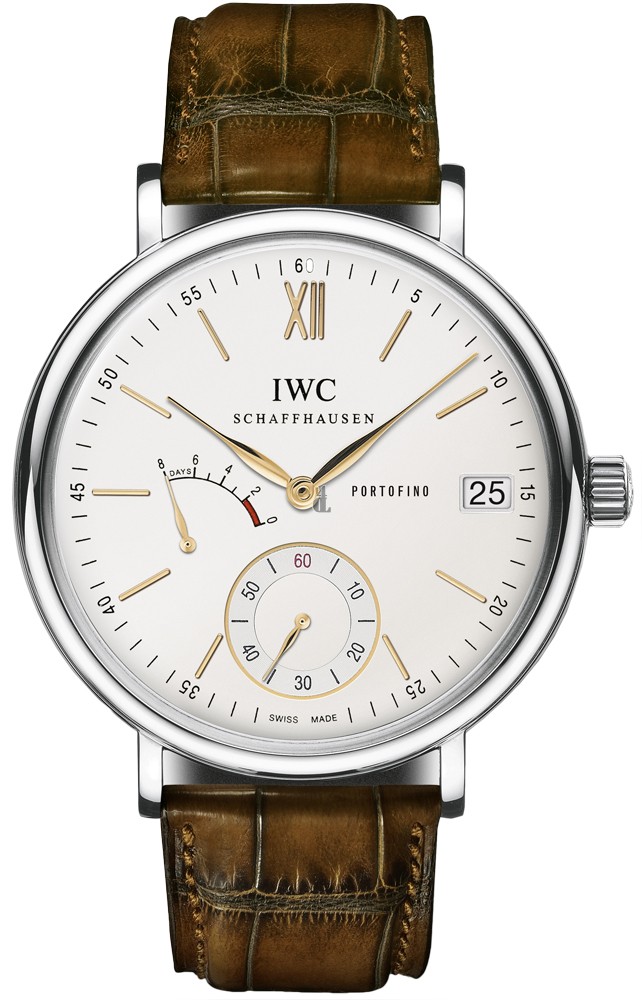 Cheap IWC Portofino Hand Wound Eight Days Mens Watch IW510103 fake.