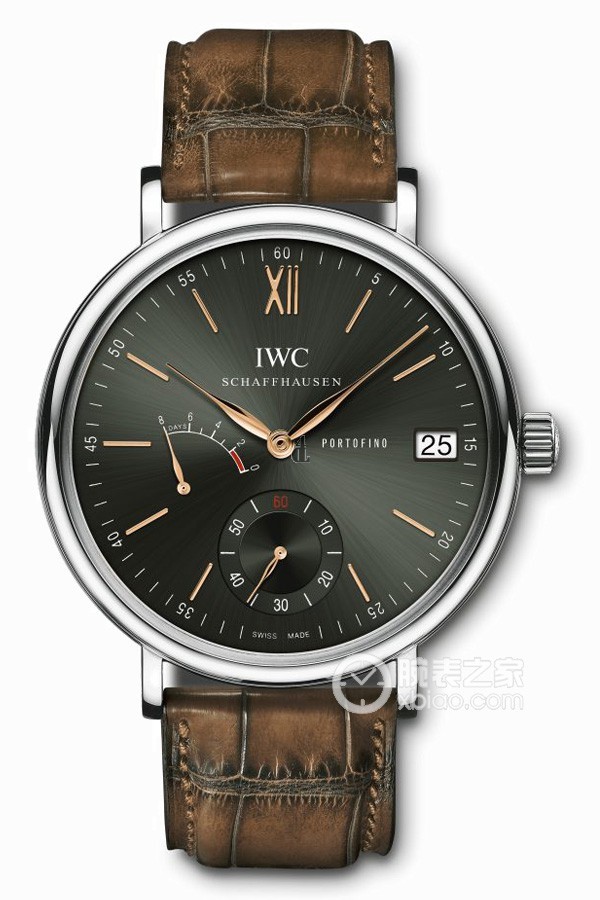 Replica IW510117 IWC Portofino Hand-Wound Eight Days Stainless Steel Replica