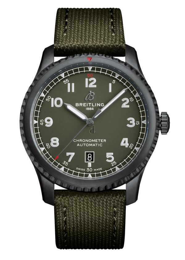 Breitling Navitimer 8 Automatic 41 Black steel - Green M173152A1L1X1 replica