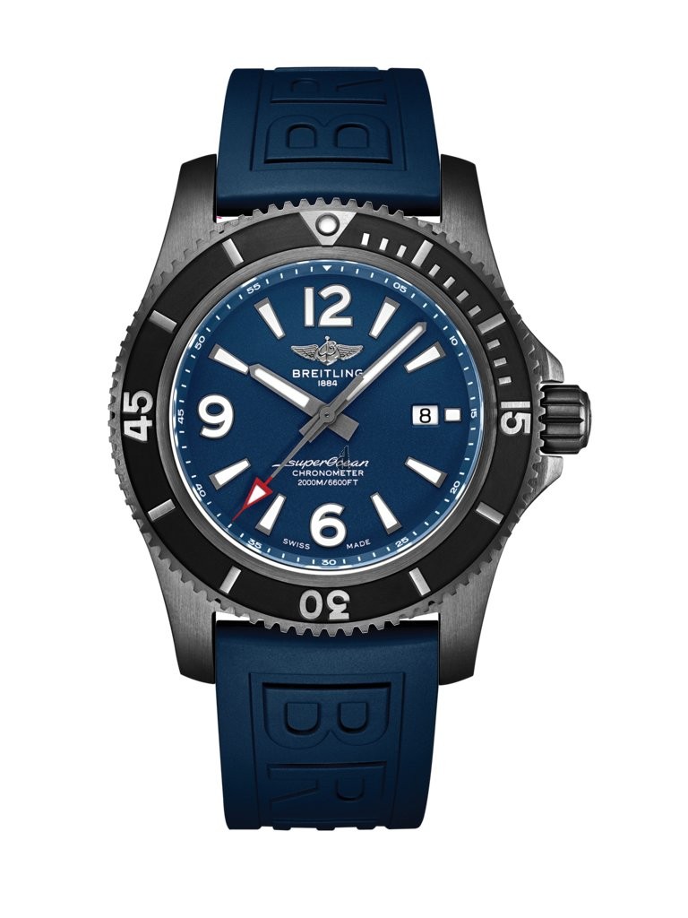 Breitling Superocean Automatic 46 Black Steel Blue M17368D71C1S1 replica