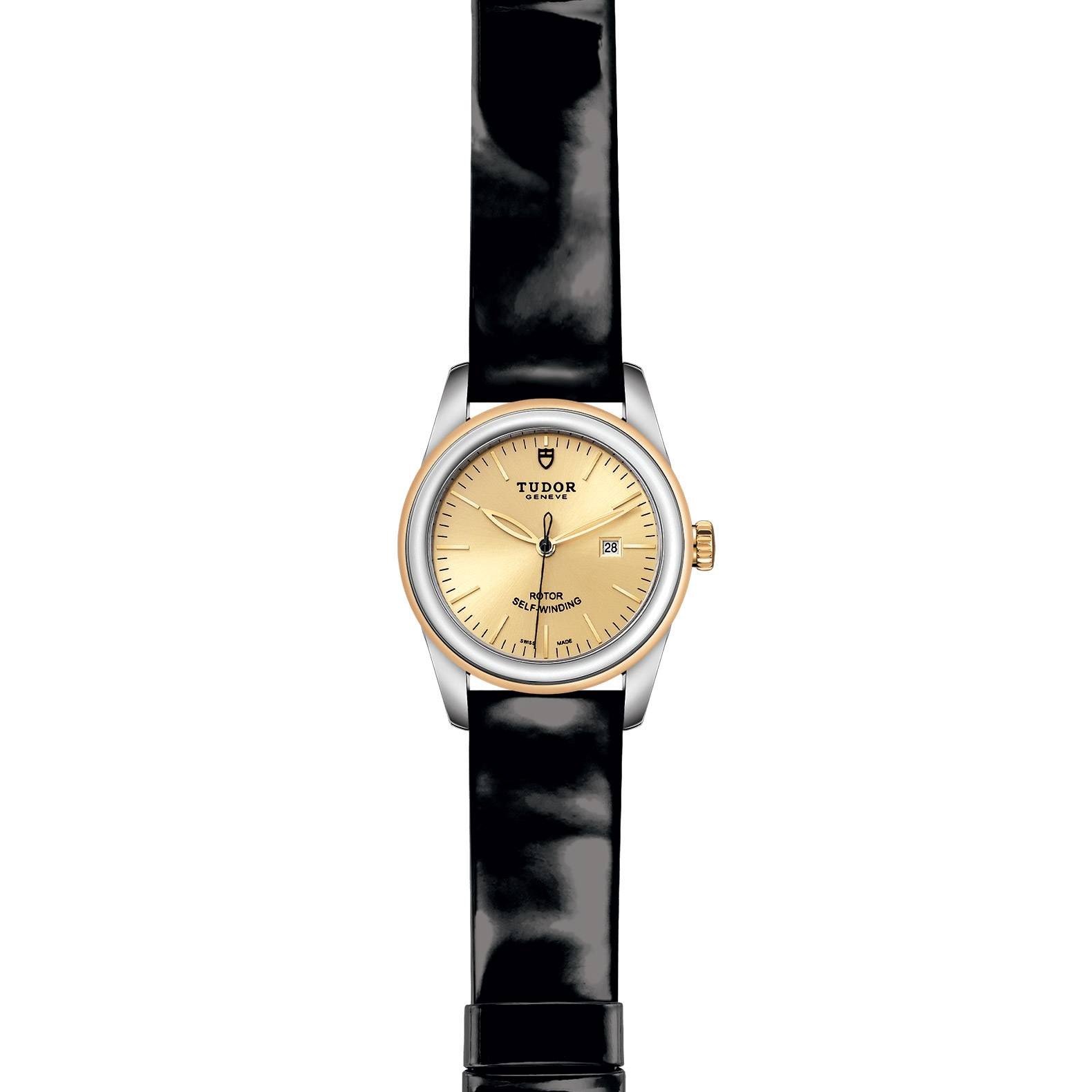 fake Tudor Glamour Date Watch 31 mm Steel and Gold Case M53003-0047