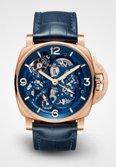 fake Panerai Luminor Tourbillon GMT 47 mm PAM01060