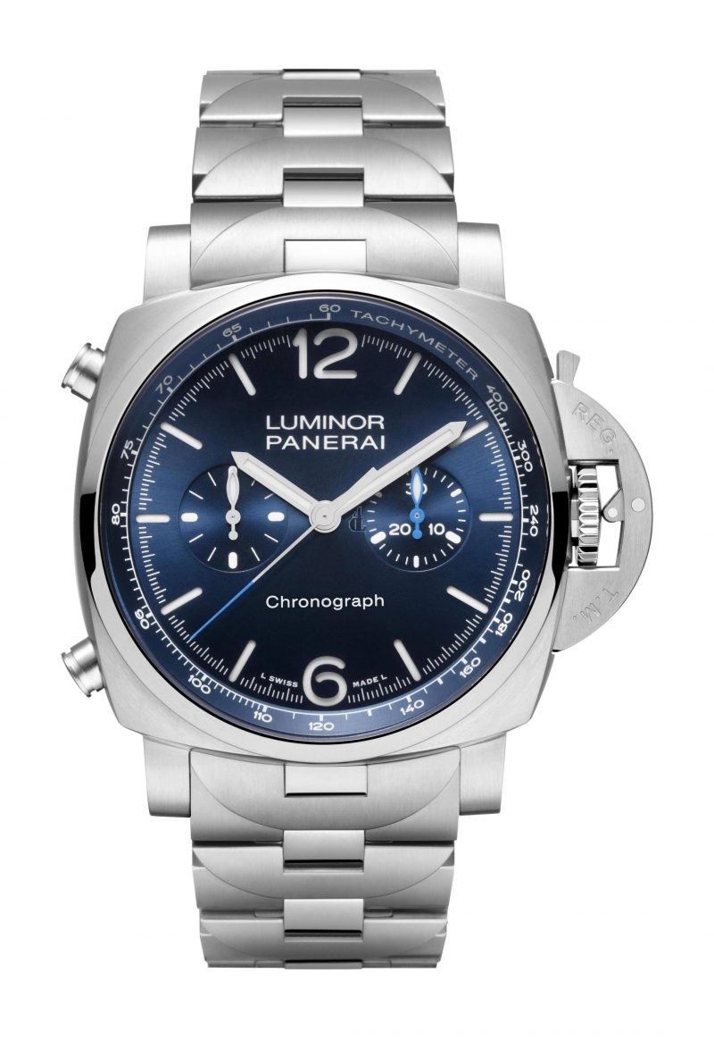 fake Panerai PAM01110 Luminor 1950 Chrono 44 Stainless Steel