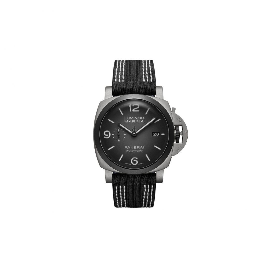 fake Panerai Luminor Marina Guillaume Nery Edition PAM01122 replica