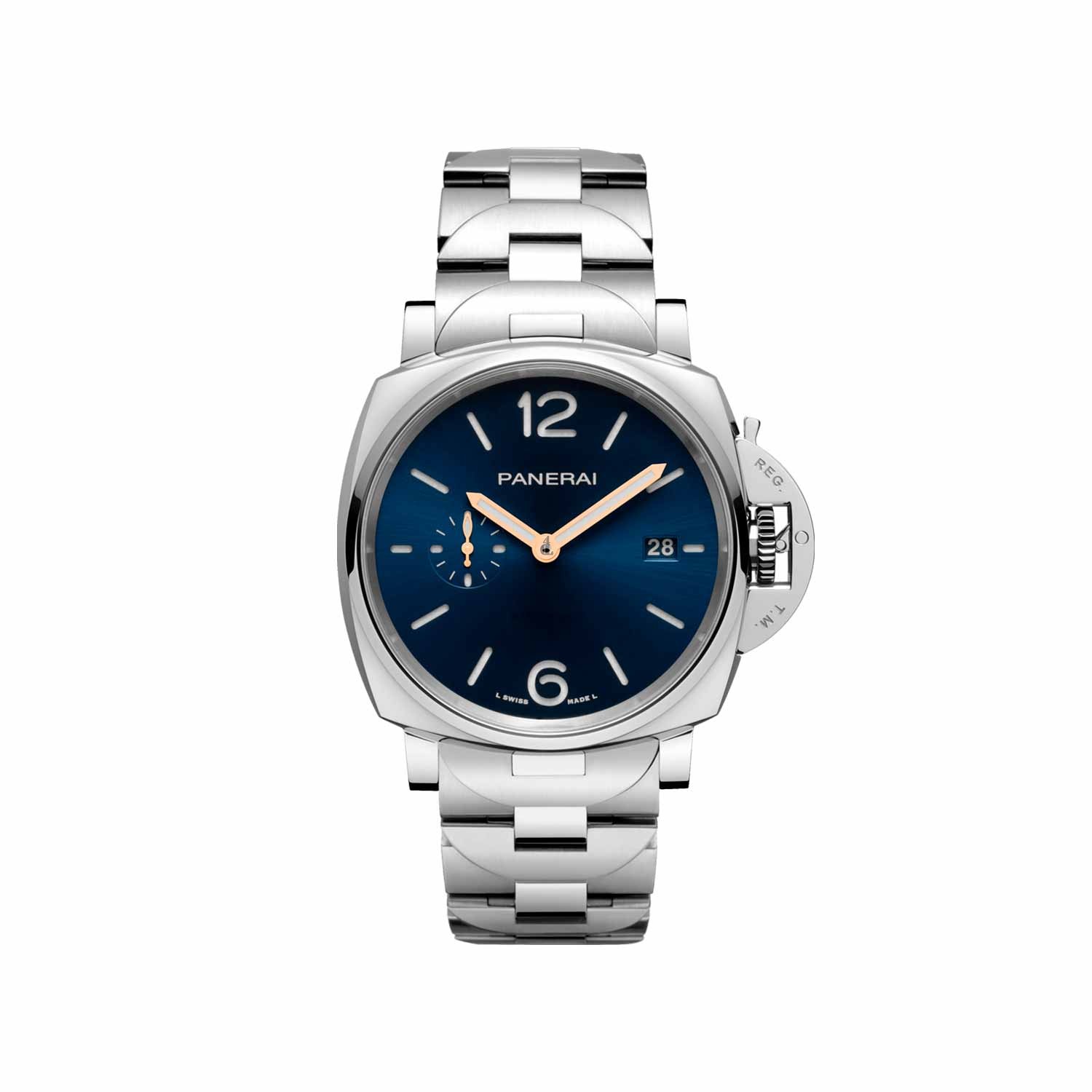 fake Panerai Luminor Due 42mm PAM01124 STAINLESS STEEL