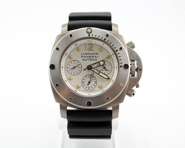 Fake Panerai Luminor Submersible Chrono Slytech 1000m PAM 00225