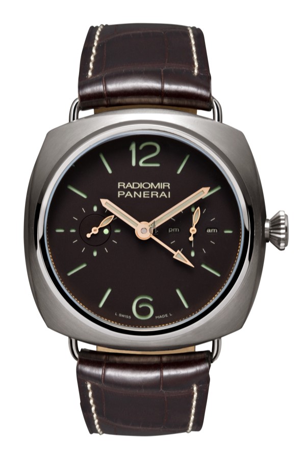 Fake Panerai Radiomir Tourbillon GMT Titanio 48mm watch PAM 00315