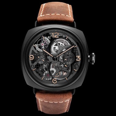 Fake Panerai Radiomir Tourbillon GMT Ceramic 48mm PAM 00348