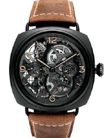 Fake Panerai Radiomir Tourbillon GMT Ceramic PAM 00350