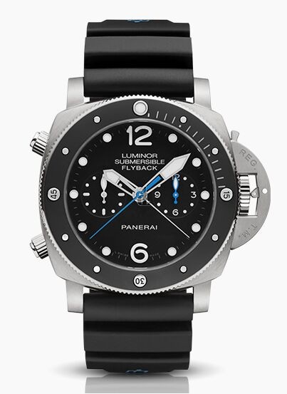 Fake Panerai Luminor Submersible 1950 Chrono Flyback Titanio PAM00615 SIHH 2015