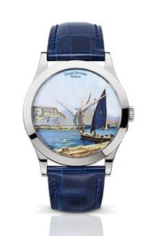 Fake Patek Philippe Calatrava Lake Geneva Barques Watch