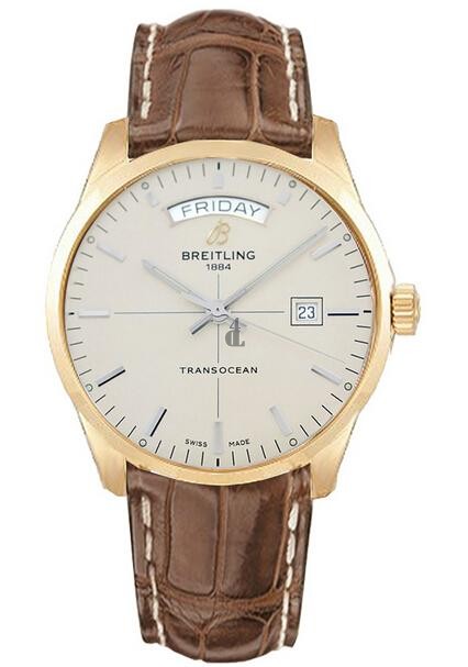 Breitling Transocean Day Date Watch R4531012/G752  replica.